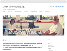 Tablet Screenshot of bourek.cz